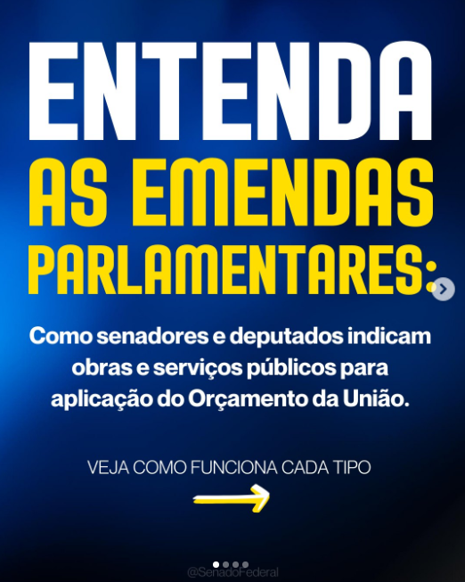 Entenda os Tipos de Emendas Parlamentares